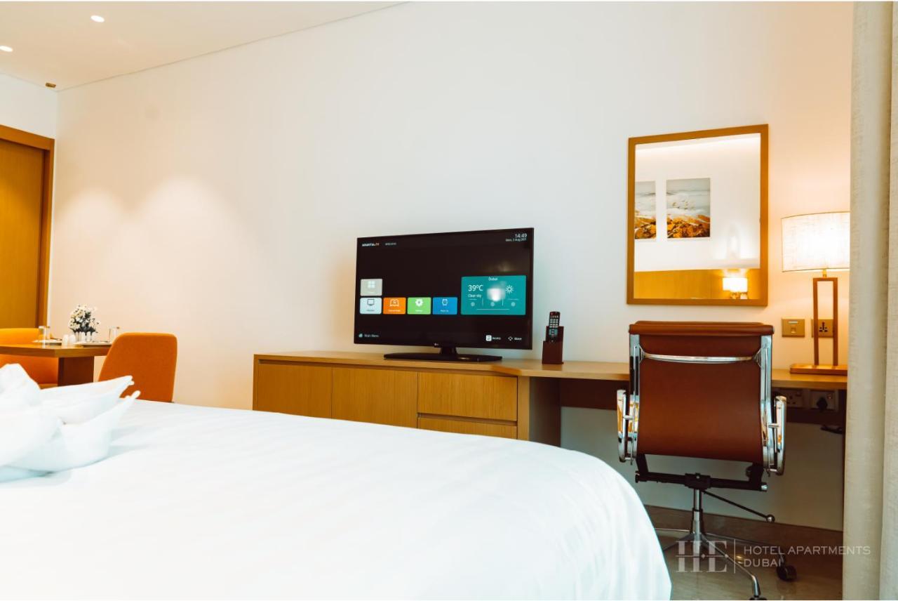 He Hotel Apartments Dubai Rom bilde A room at the hotel