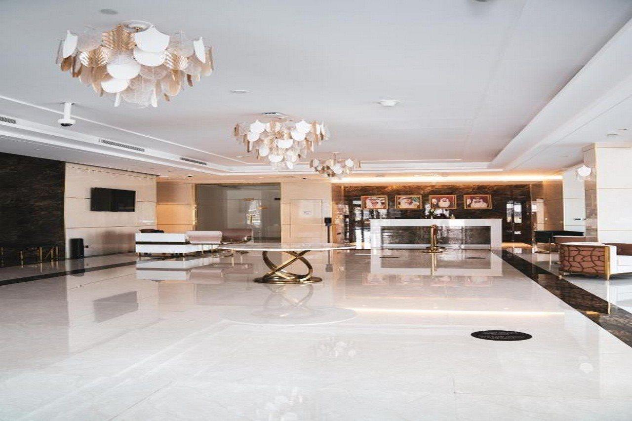 He Hotel Apartments Dubai Eksteriør bilde Lobby