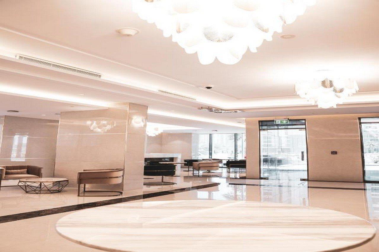 He Hotel Apartments Dubai Eksteriør bilde Lobby