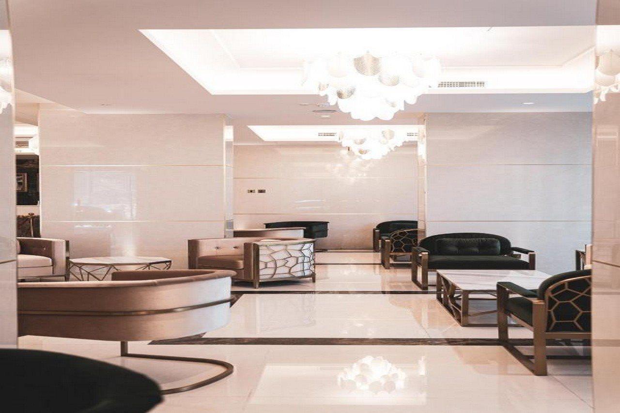 He Hotel Apartments Dubai Eksteriør bilde Lobby